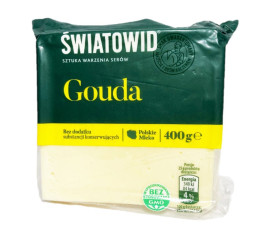 Сир твердий  Swiatowid Gouda 400 гр