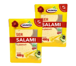 Сир в пластинках  "Salami" 400 гр