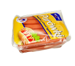Сосиски Parowki "Hot-Dog з сиром" (1.0кг) 1/с газ