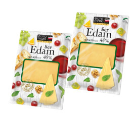  Сир в пластинках "EDAM" 45% 150гр