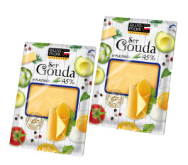 Сир в пластинках  "GAUDA" 45% 150гр
