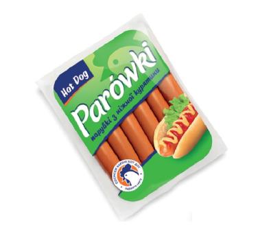 Сосиски Parowki "Hot-Dog" (0.32кг) 1/с в/у