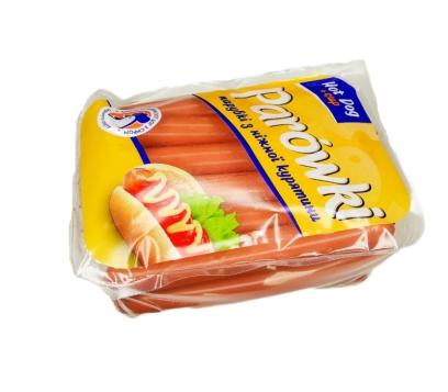 Сосиски Parowki "Hot-Dog з сиром" (1.0кг) 1/с газ