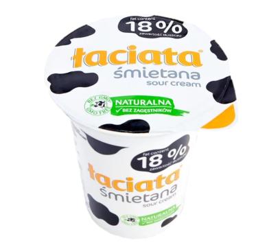 Сметана "Laciate" 330гр  18%