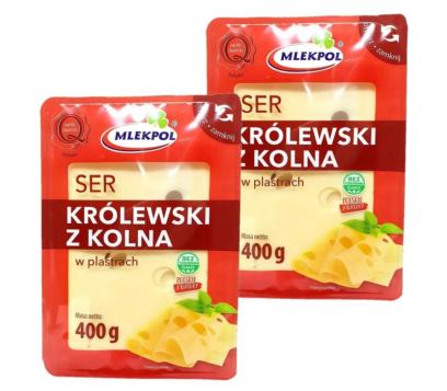 Сир в пластинках "Krolewski z Kolna" 400 гр