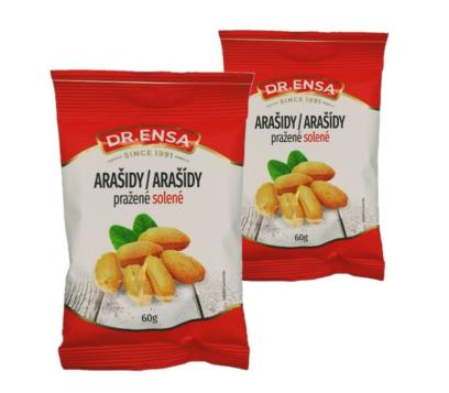 Арахіс "ENSA" смажений солоний 60гр (25)