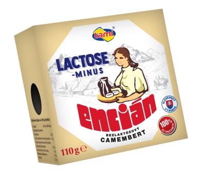 Сир камамбер без лактози   "ENCIAN" 110гр